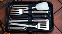 top heavy duty grill tool sets