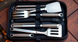 top heavy duty grill tool sets