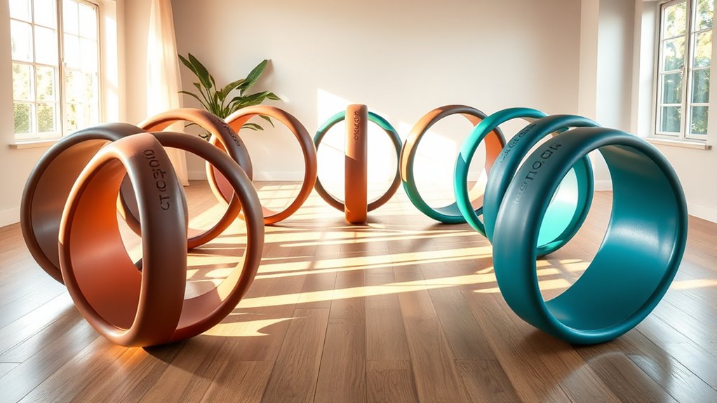 top natural rubber yoga wheels