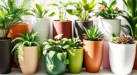 top self watering planters