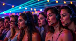 top silent disco headphones