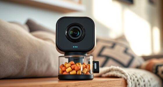 top treat dispensing pet cameras