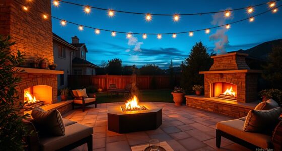adding outdoor fire features