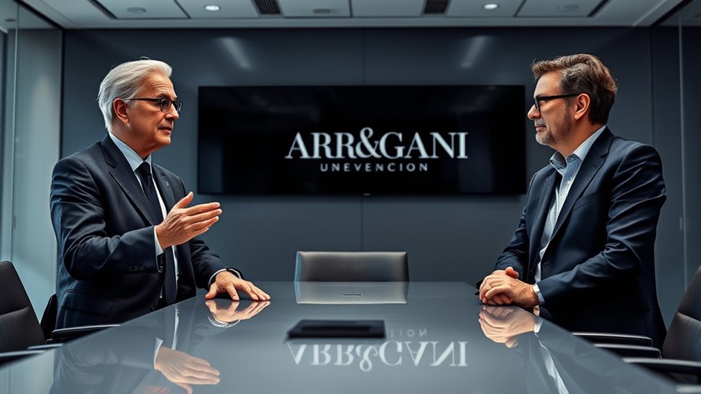 armani appoints new leader