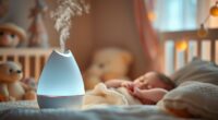 baby room humidifier lights