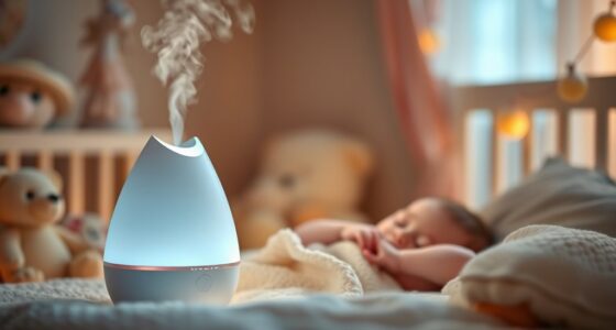 baby room humidifier lights