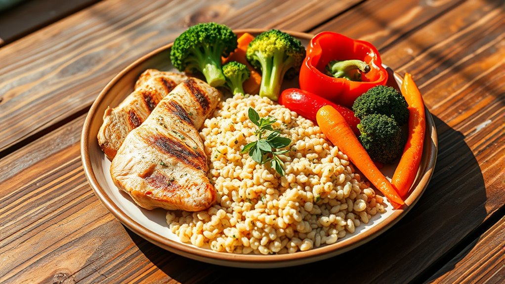 balance nutrition and hydration