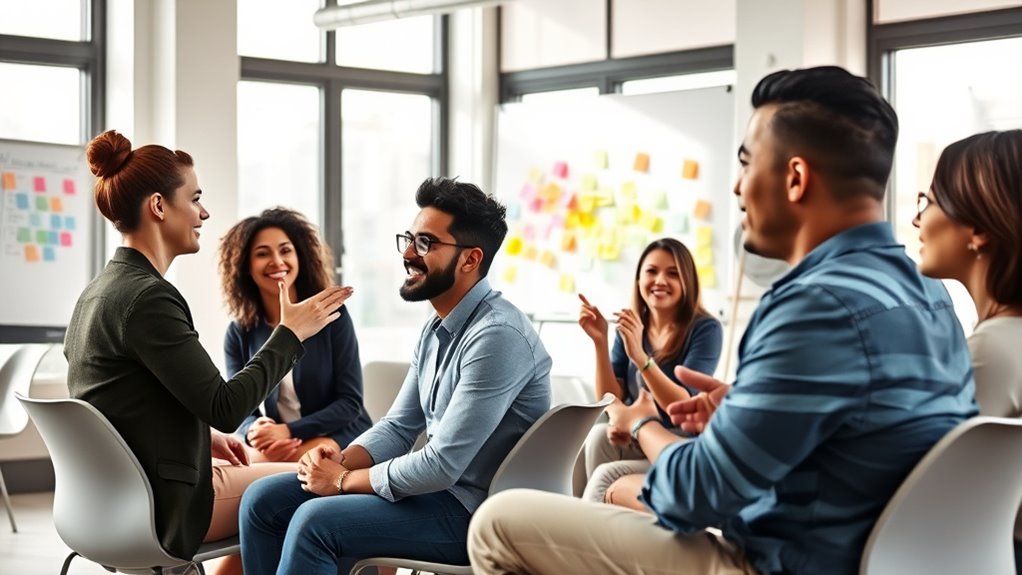 build trust through openness