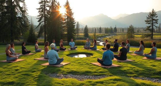 building community through meditation