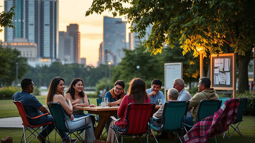 building new community connections