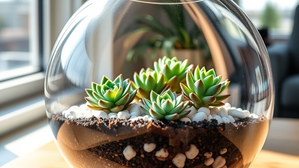 building succulent terrariums naturally