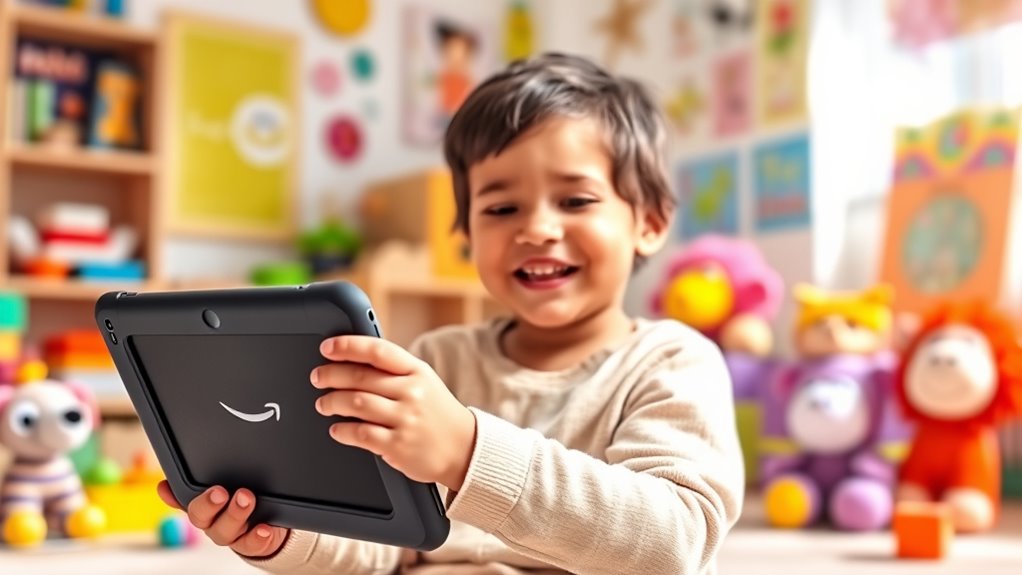 child friendly tablet features