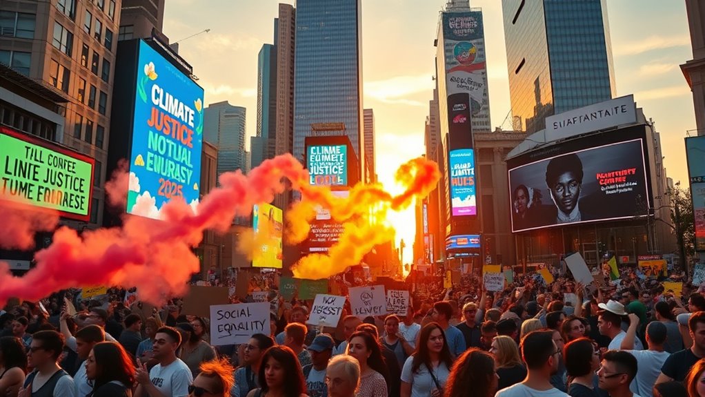 climate and privacy movements