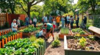 community gardens promote sustainability