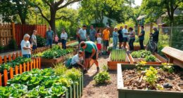 community gardens promote sustainability