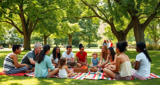 community support enhances well being