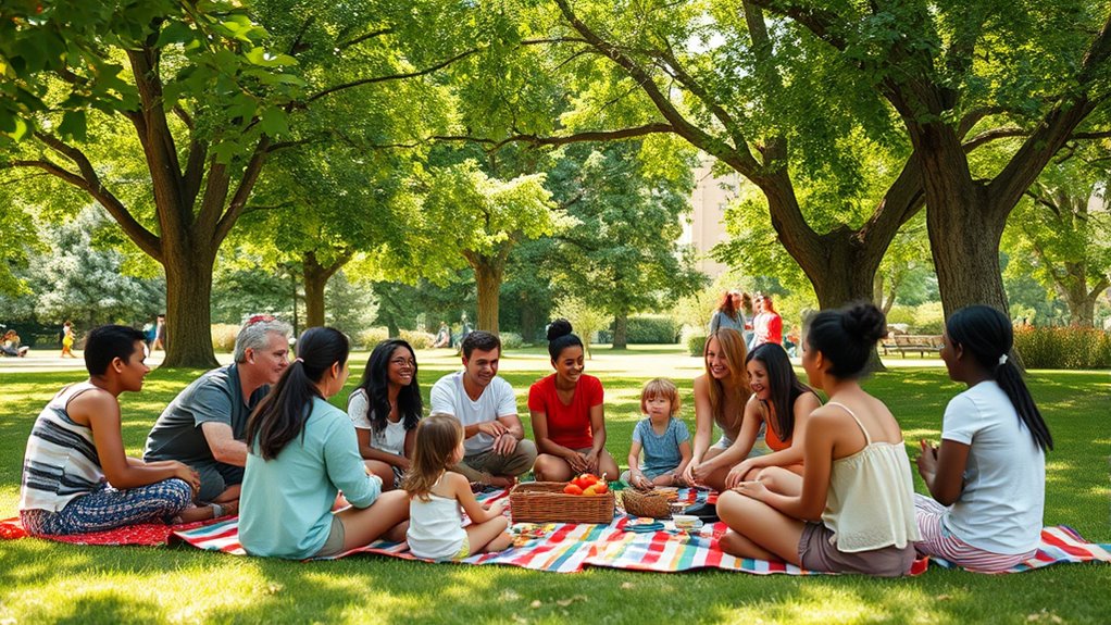 community support enhances well being