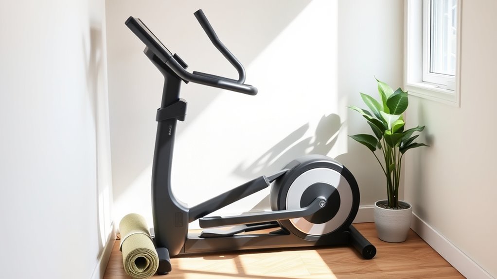 compact elliptical machine options