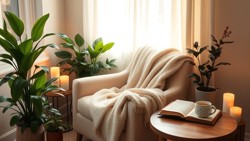 create calm personal sanctuary