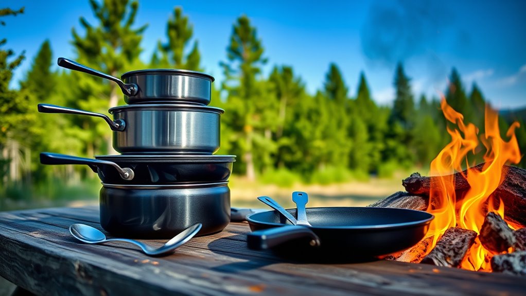 durable lightweight camping cookware
