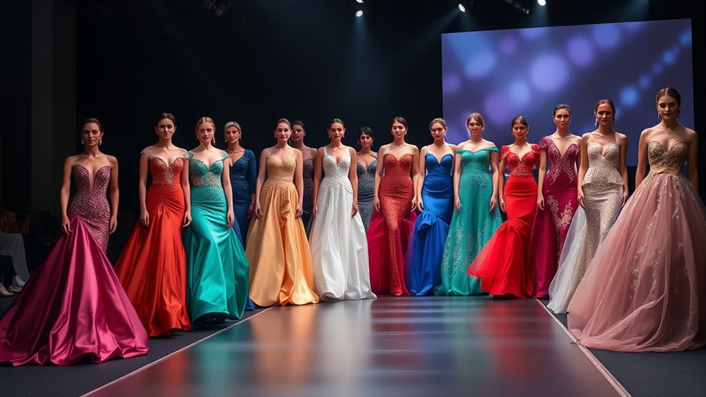 elegant glamorous gown selections