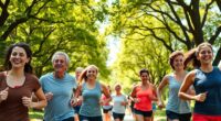 exercise boosts happiness levels