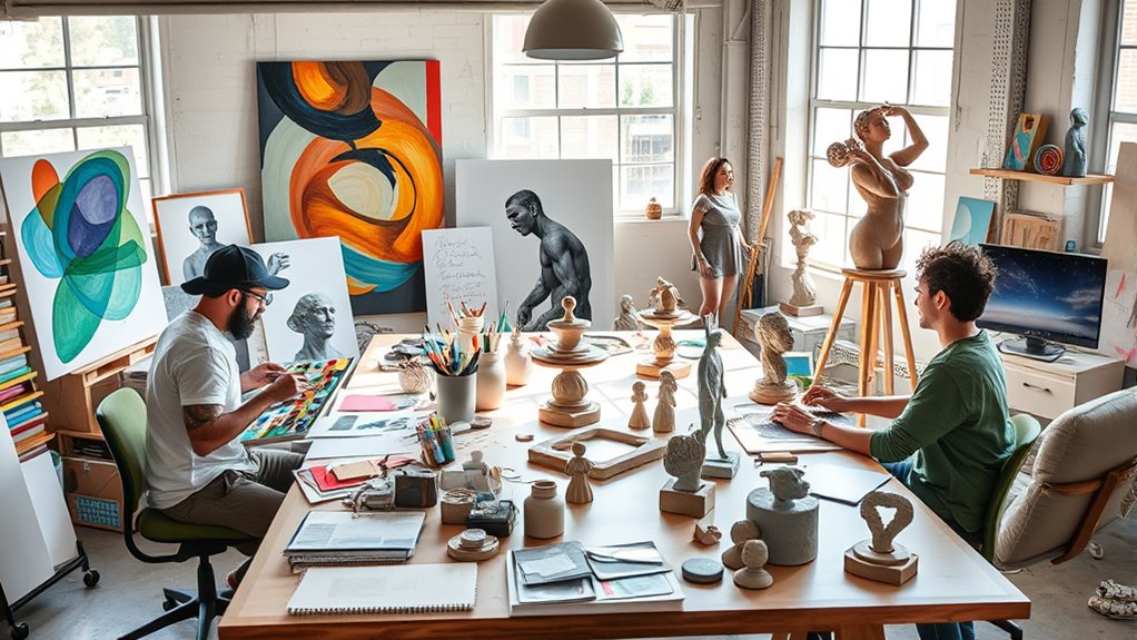 fostering creative cross discipline work