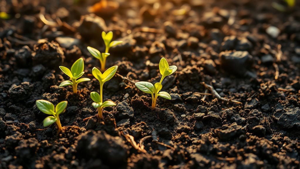 healthy soil supports vibrant plants