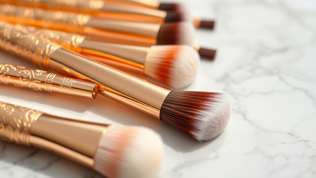 high quality soft versatile brushes