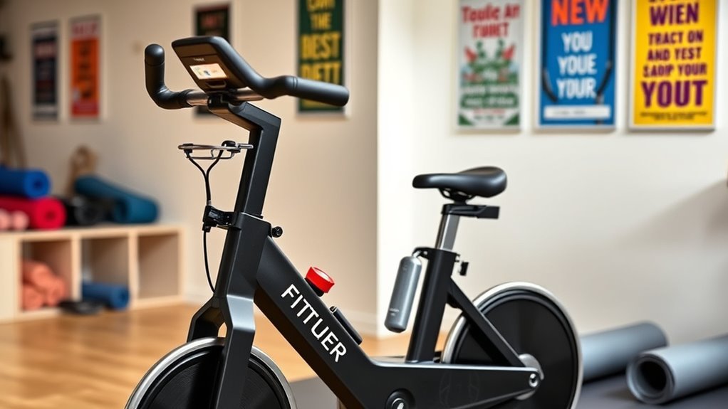 indoor cycling bike features