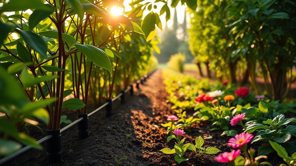 integrated weather adjusted watering