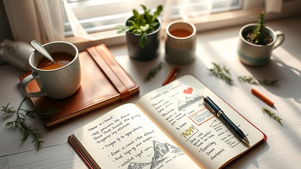 journaling for goal reflection