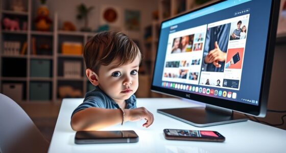 kids social media influence