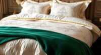 luxurious king bed bedding