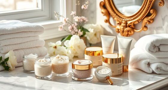 luxury body scrub sets