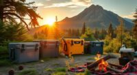 luxury camping cooler options