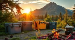 luxury camping cooler options