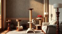 luxury cat scratching posts