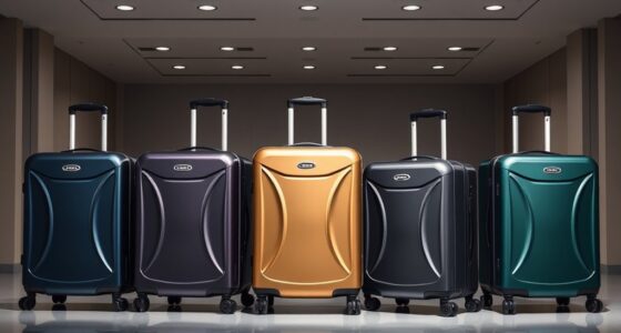 luxury durable luggage sets