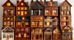 luxury durable wooden dollhouses