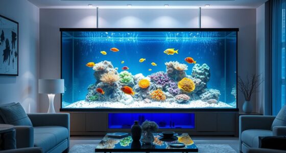 luxury home aquarium designs