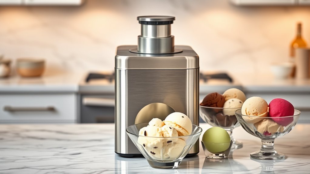 luxury home ice cream makers