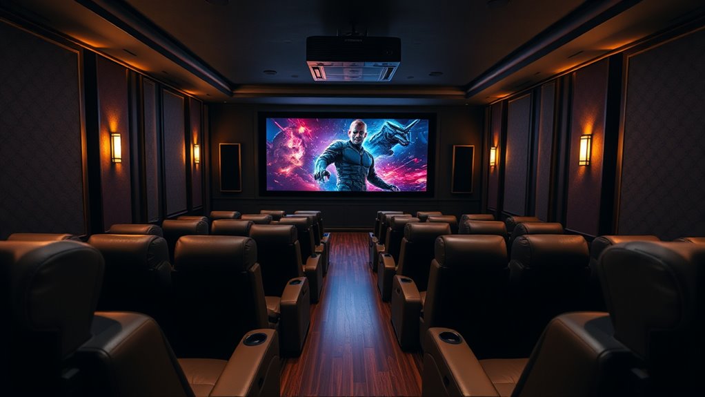 luxury home theater projectors