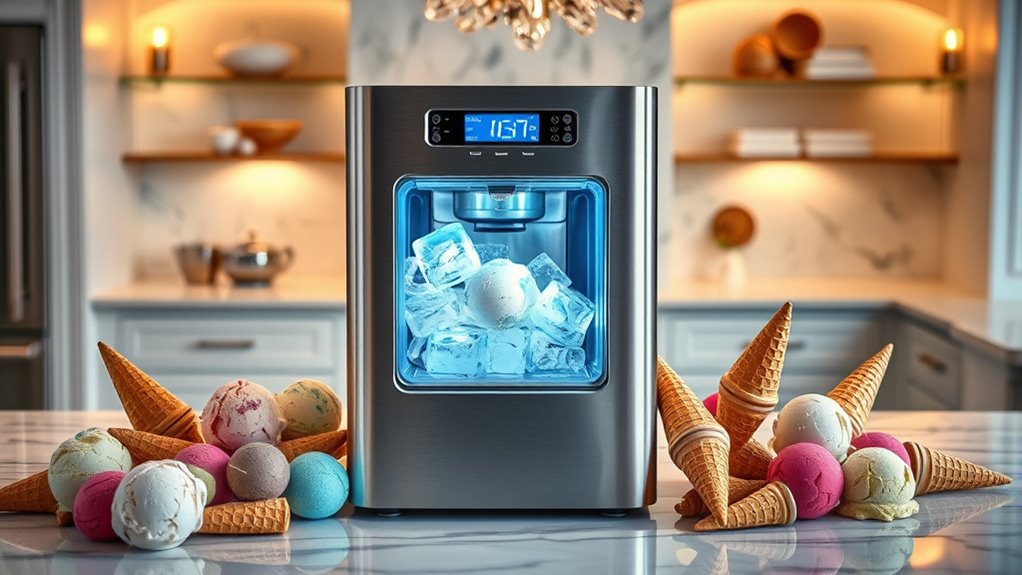 luxury ice cream machines