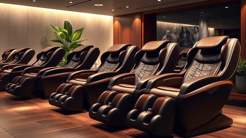 luxury massage chair features