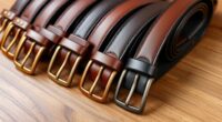 luxury men s leather belts