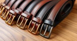 luxury men s leather belts