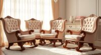luxury nursery rocking chairs