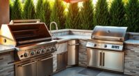luxury outdoor grilling options