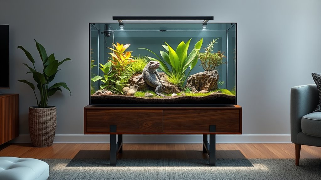 luxury reptile terrarium options